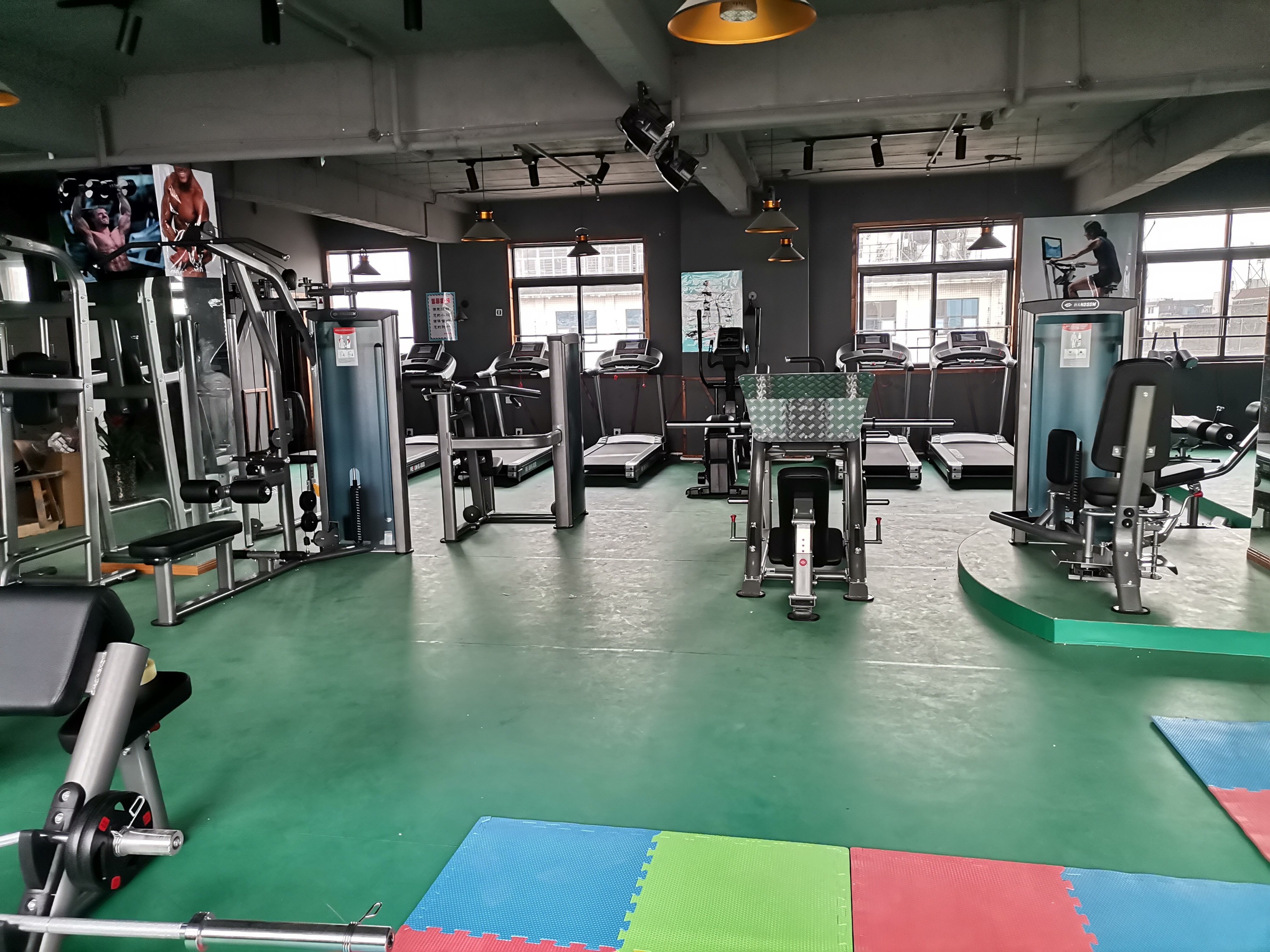 悍德森丨浪動(dòng)健身房   健身器材配置方案  案例